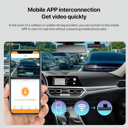 Panoramic Triple Recording Wifi Dash Cam With 2K Ultra Hd Night Vision-1915197539578155012