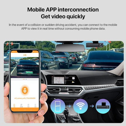 Ultra Hd Car Front & Inner Wifi Driving Recorder With Night Vision-1915197661934391300