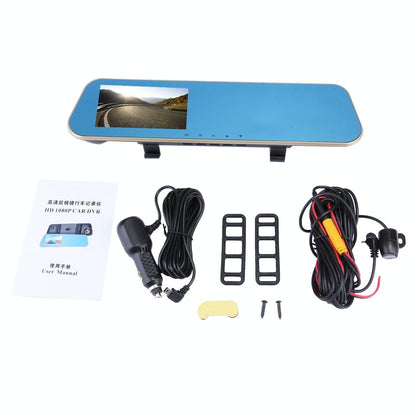 Rearview Mirror Dvr With Left Screen Display-1915197956273868804
