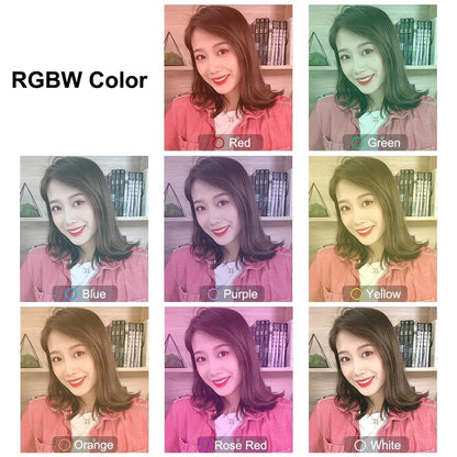 10.2 Rgbw Led Ring Light Kit With 1.1M Tripod & Phone Clamp-1915197562109956103