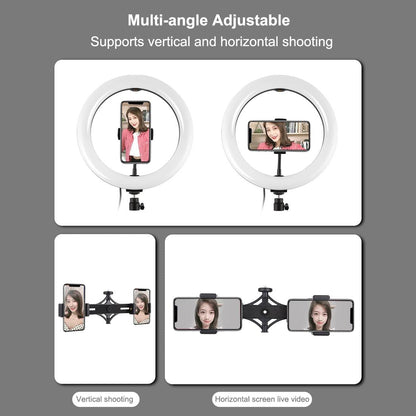 10.2 Rgbw Led Ring Light Kit With Tripod And Phone Mount-1915196769336168451