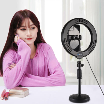 7.9 Led Ring Light With Usb 3 Modes Dual Colour Phone Clamp-1915196492566630402