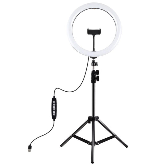 11.8 Led Ring Light Kit With Tripod And Phone Clamp-1915196745835483137