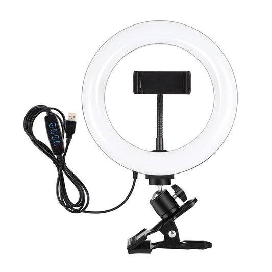 7.9 Ring Selfie Light With Dual Colour Led For Vlogging & Photography-1915196671587913729
