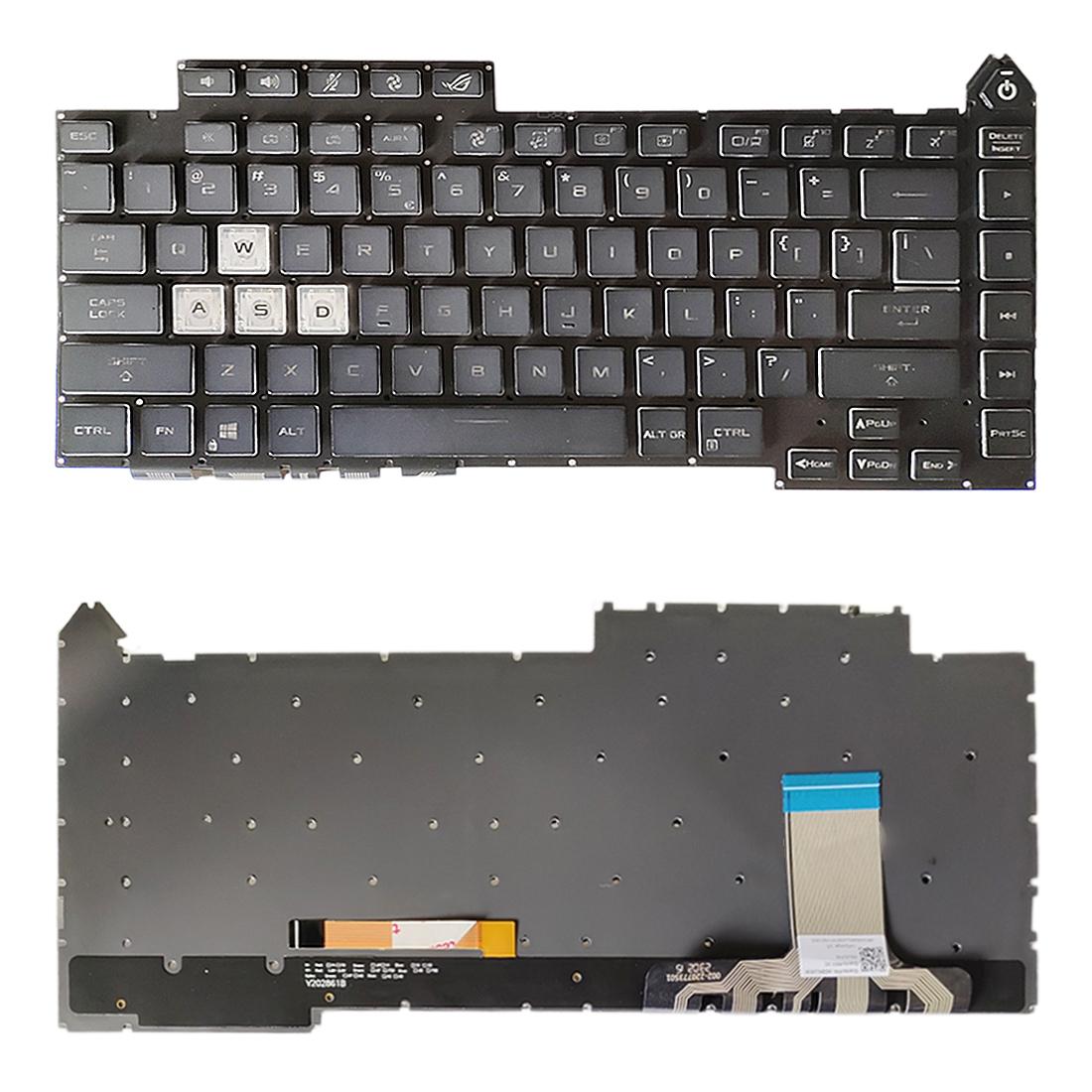 Backlit Laptop Keyboard For Asus Rog Strix G15 G513Q Series-1915197914209193984