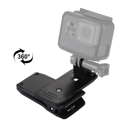 360 Degree Rotating Backpack Mount For Gopro Insta360 Dji Action Cameras-1915197220630695936