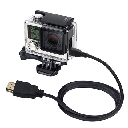 19-Pin Hdmi To Micro Hdmi Cable For Gopro Hero11 - Perfect For Video-1922443403967205381