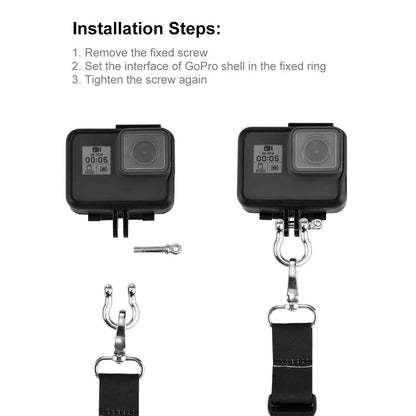 60Cm Detachable Lanyard Sling For Gopro Insta360 Dji Action Cameras-1922443441598500869