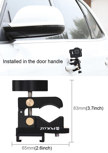 Universal Fixing Clamp For Action Cameras - Aluminium Mount-1915197150388686856