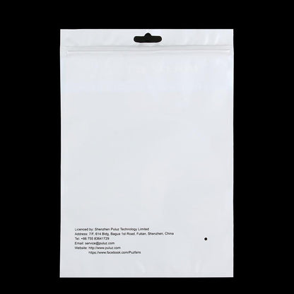 10-Pack Clear Front Pearl Jewelry Zip Lock Bags With Hang Hole - 25.8Cm X 18Cm Size-1915197013503381506