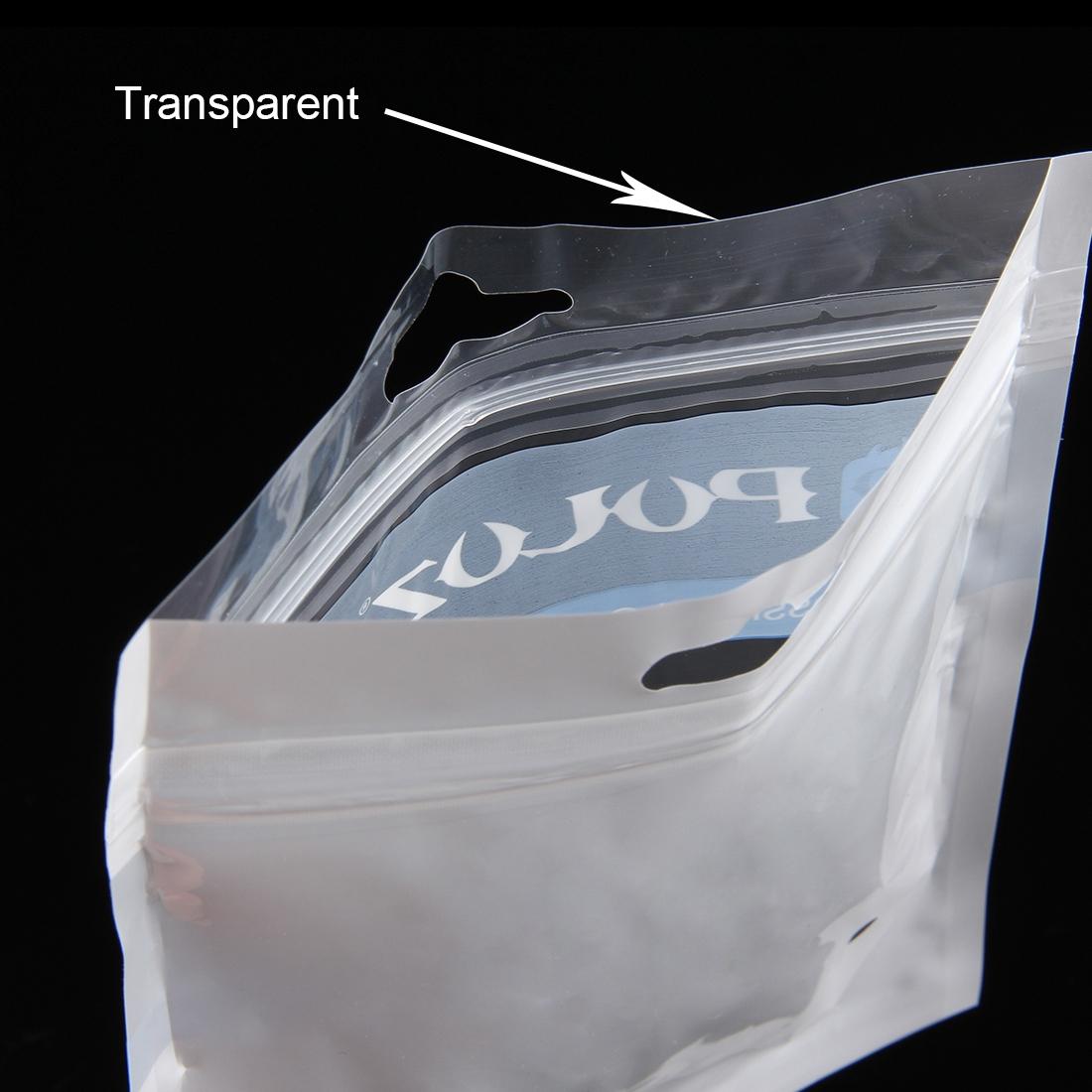 10-Pack Clear Front Pearl Jewelry Zip Lock Bags With Hang Hole - Xl Size 33Cm X 23.5Cm-1915197112103079939