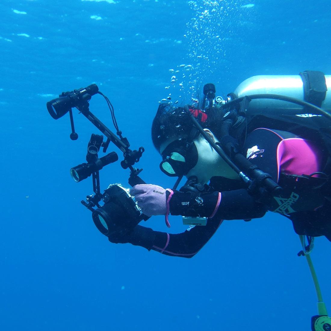 Aluminum Dual Handheld Selfie Monopod For Gopro Hero 12-1915196767264182276