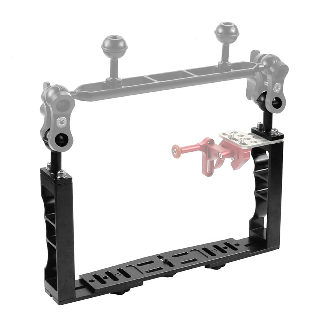 Upgraded Dual Handheld Diving Arm For Underwater Photography-1915197917174566916