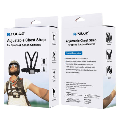 Universal Body Mount Belt For Action Cameras With J Hook And Long Screw-1915197484465000454