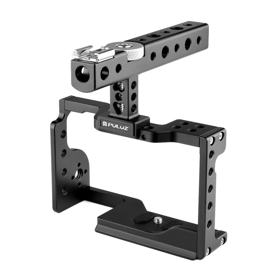Sony A6600 Video Camera Cage Stabilizer With Handle - Black-1915196737497206784