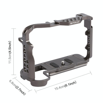 Canon Eos R5 / R6 Video Camera Cage Stabilizer - Handleless Bronze-1915196609474465793