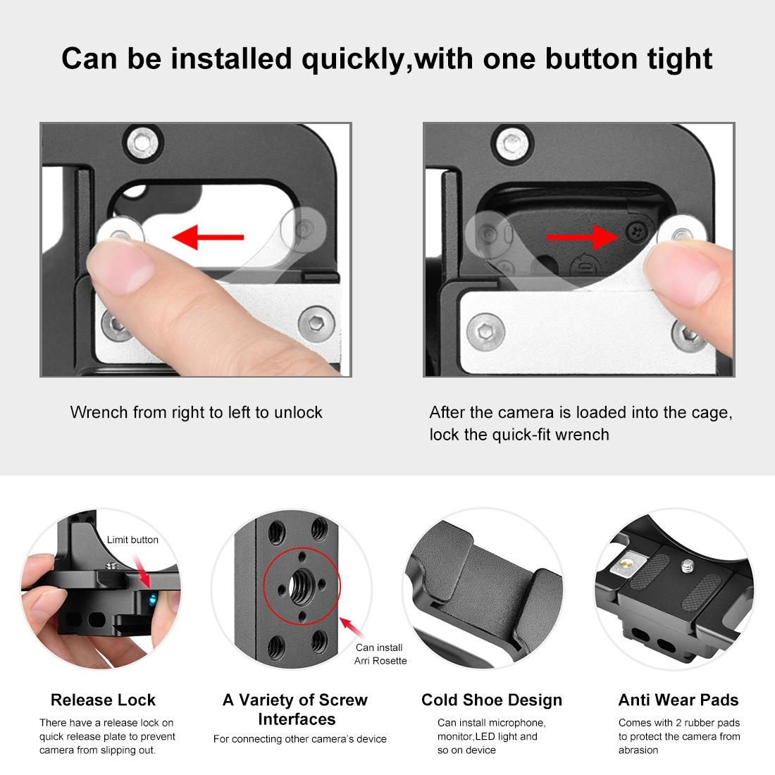 Nikon Z6 / Z7 Video Camera Cage Rig - Filmmaking Essential-1915196484924608516