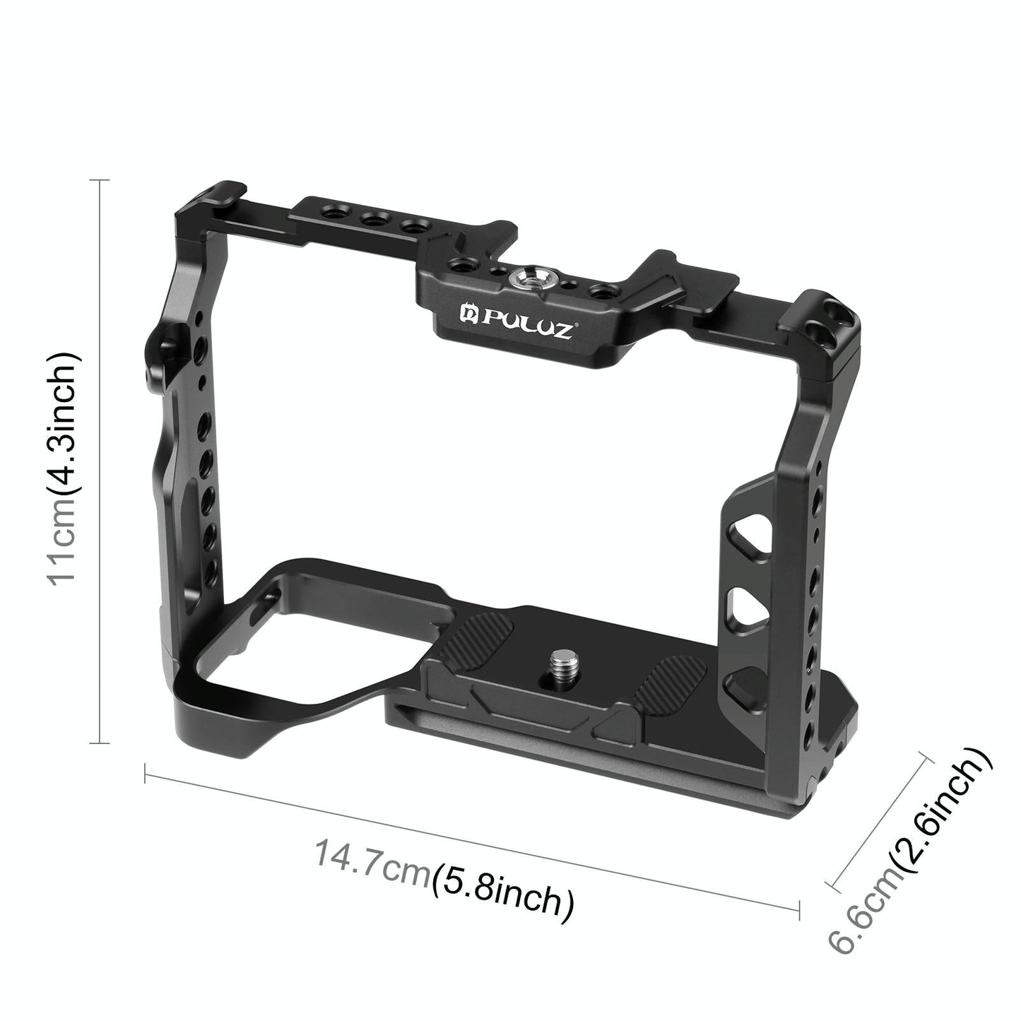 Sony A7 Camera Cage Stabilizer Rig - Metal Black-1915196761291493377