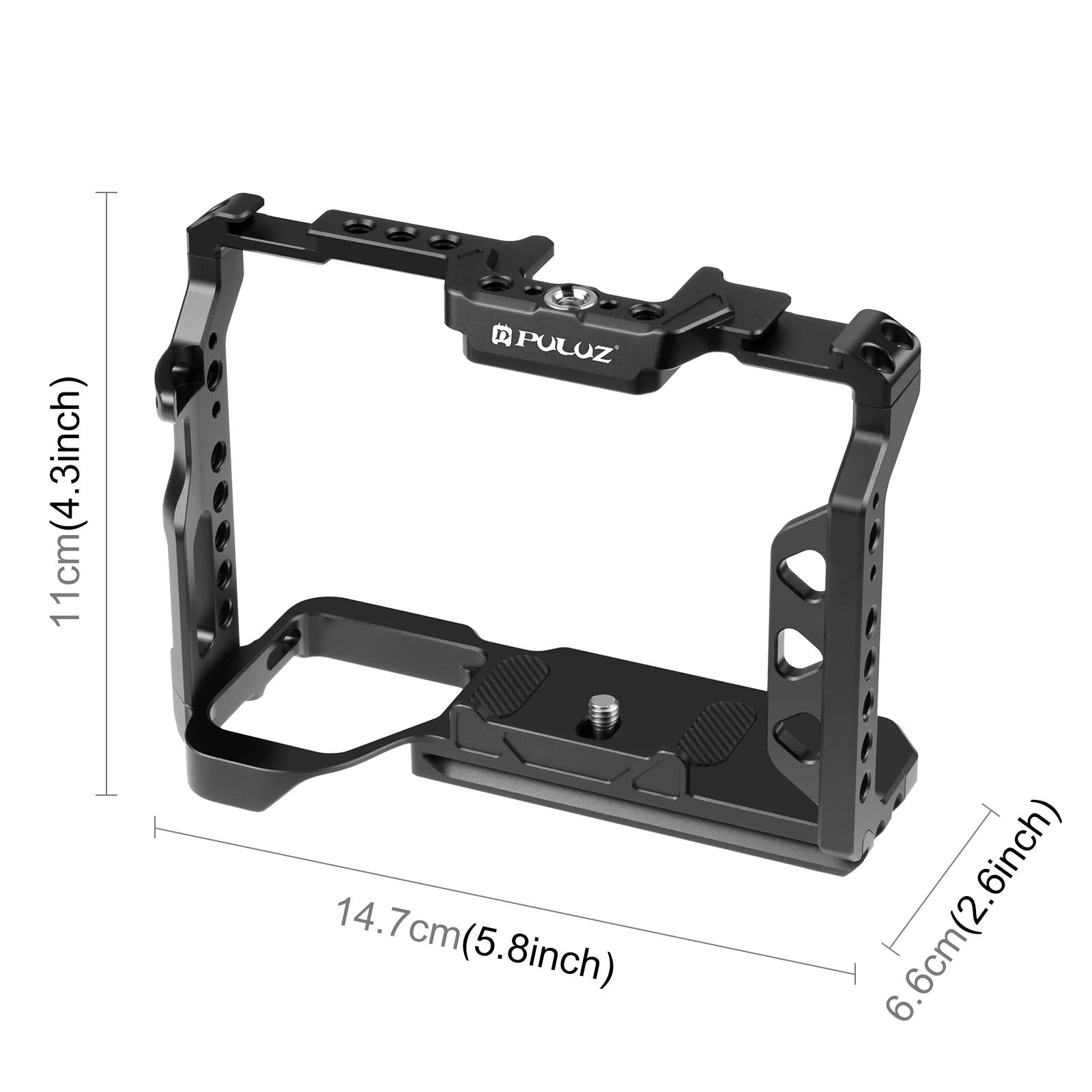 Sony A7 Camera Cage Stabilizer Rig - Metal Black-1915196761291493377