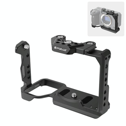 Sony Ilme-Fx30 / Fx3 Camera Cage With Nota Slider - Metal Stabilizer Rig Black-1915196697223499776