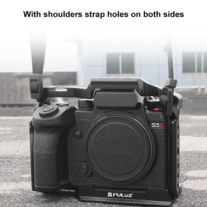 Panasonic Lumix S5 Ii Metal Camera Cage Stabilizer - Black-1915196776432930816