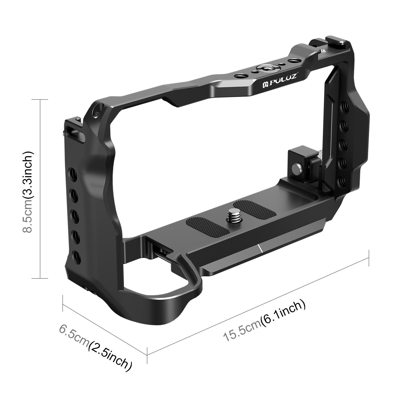 Metal Camera Cage Stabilizer For Sony A6700 - Black-1915196731012812802