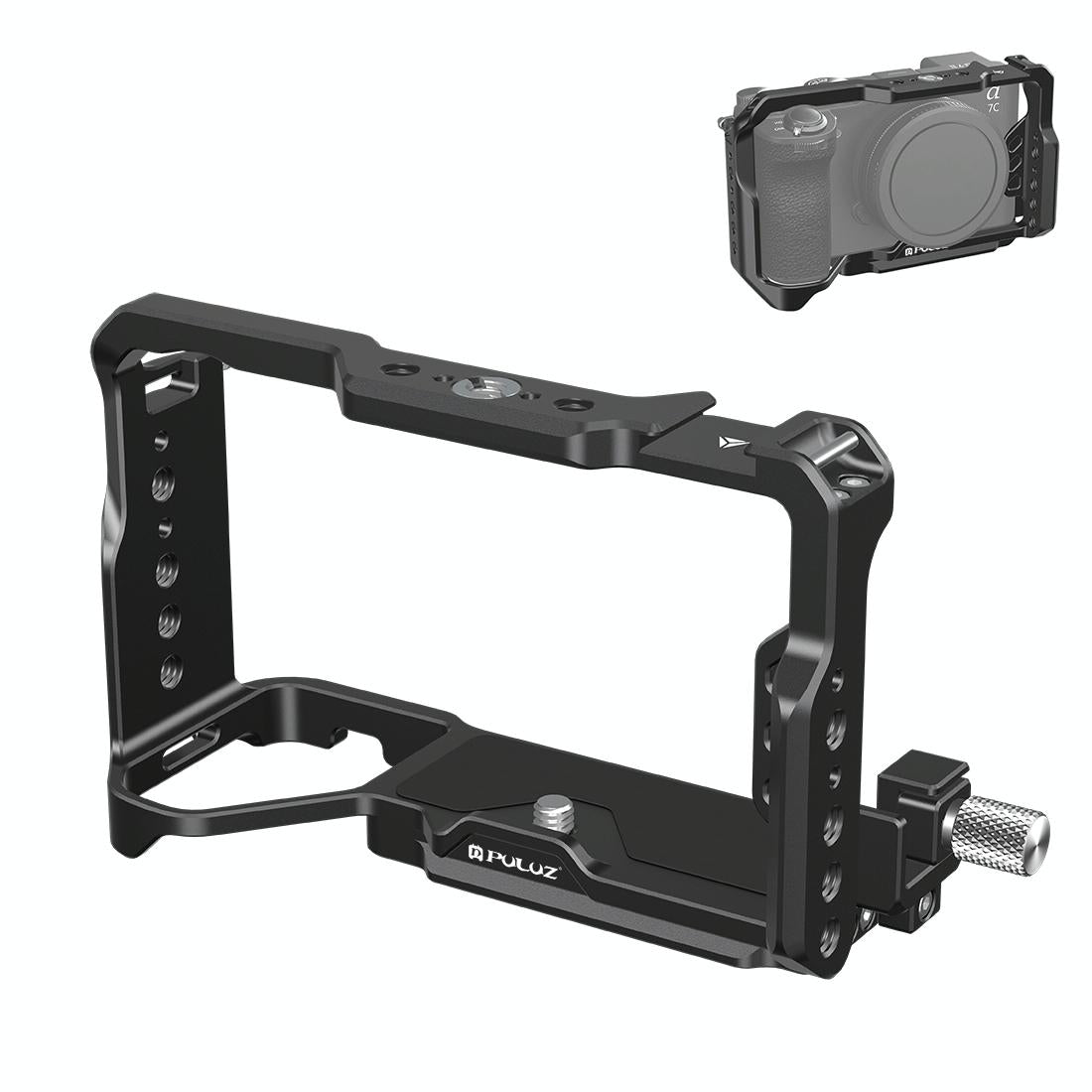 Sony A7Cm2 / 7C Ii / 7Cr Metal Camera Cage Stabilizer - Black-1915196793063346176