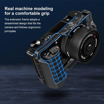 Sony Zv-E10 Ii Camera Cage Stabilizer - Black Metal-1915196499566923779