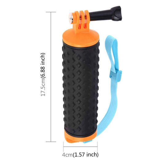 Buoyant Floating Handle Grip For Gopro And Action Cameras With Strap-1915196643607711745