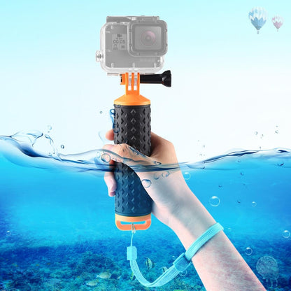 Buoyant Floating Handle Grip For Gopro And Action Cameras With Strap-1915196643607711752