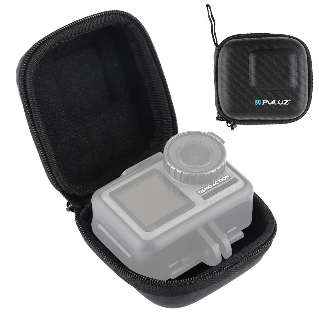 Compact Carbon Fiber Camera Storage Bag For Dji Action Gopro Mijia And More-1915197073855221767