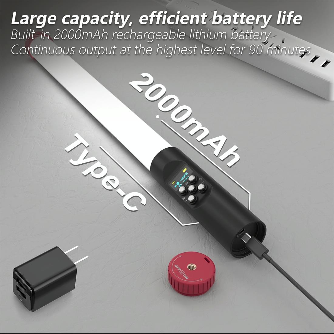 Waterproof Handheld Light Stick With Remote Control - 114 Leds-1964932154223890436