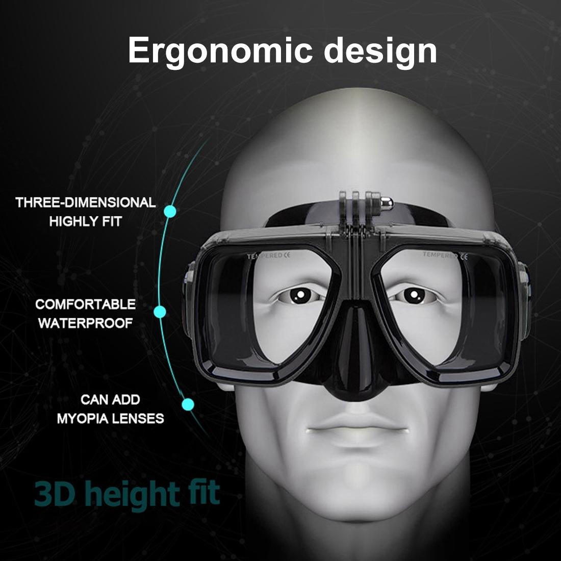 Underwater Diving Mask For Action Cameras-1915196690965598210