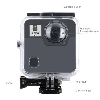 Waterproof Diving Case For Gopro Fusion - 45M Depth-1915198123974725634