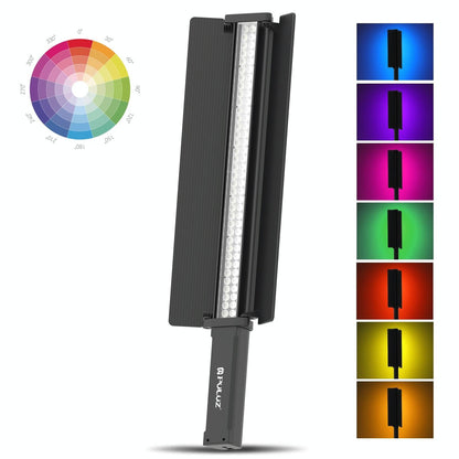 Rgb Handheld Stick Light With 72 Leds And Barndoor-1915197214246965248