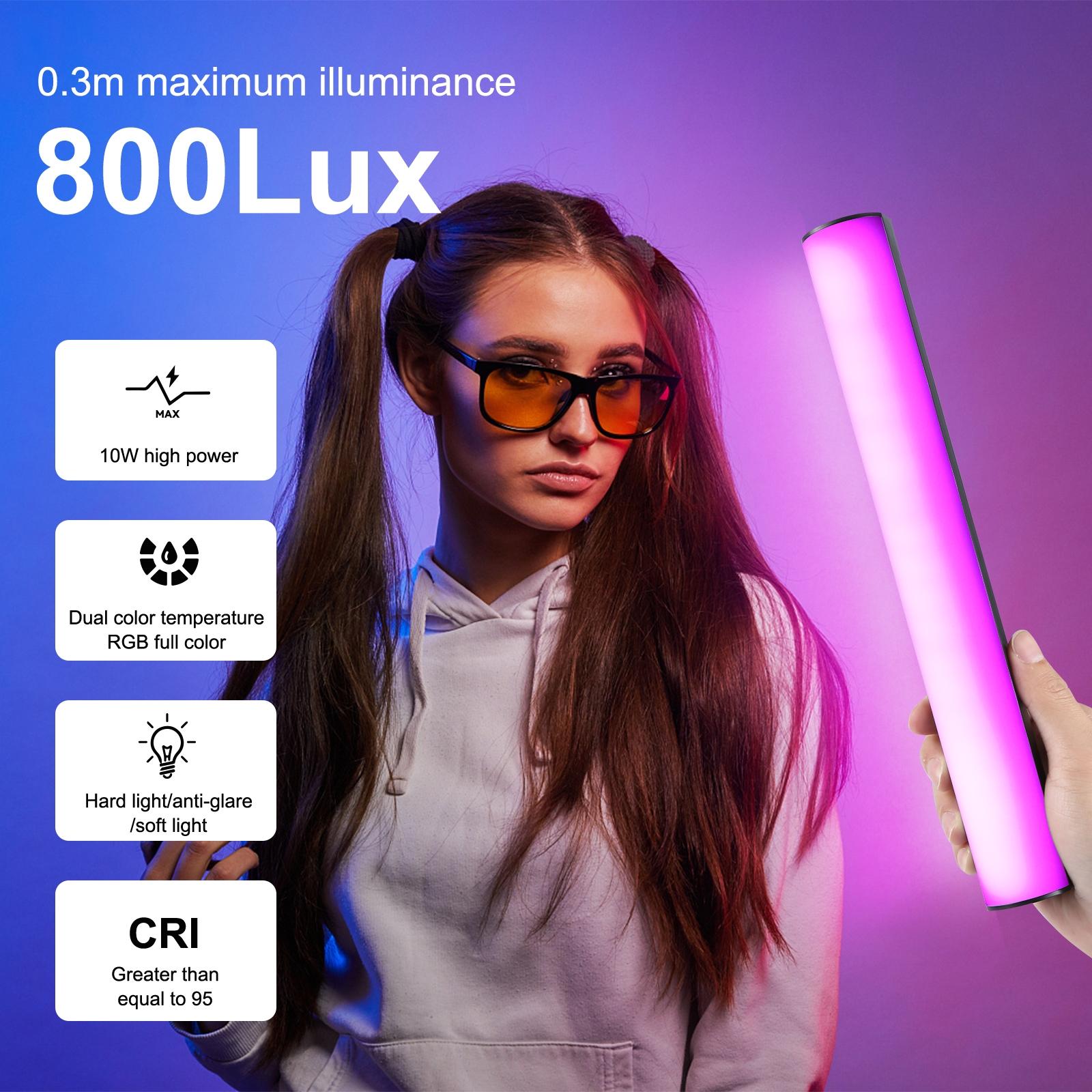 30Cm Handheld Rgb Magnetic Led Fill Light Stick - Full Colour-1915197063616925704