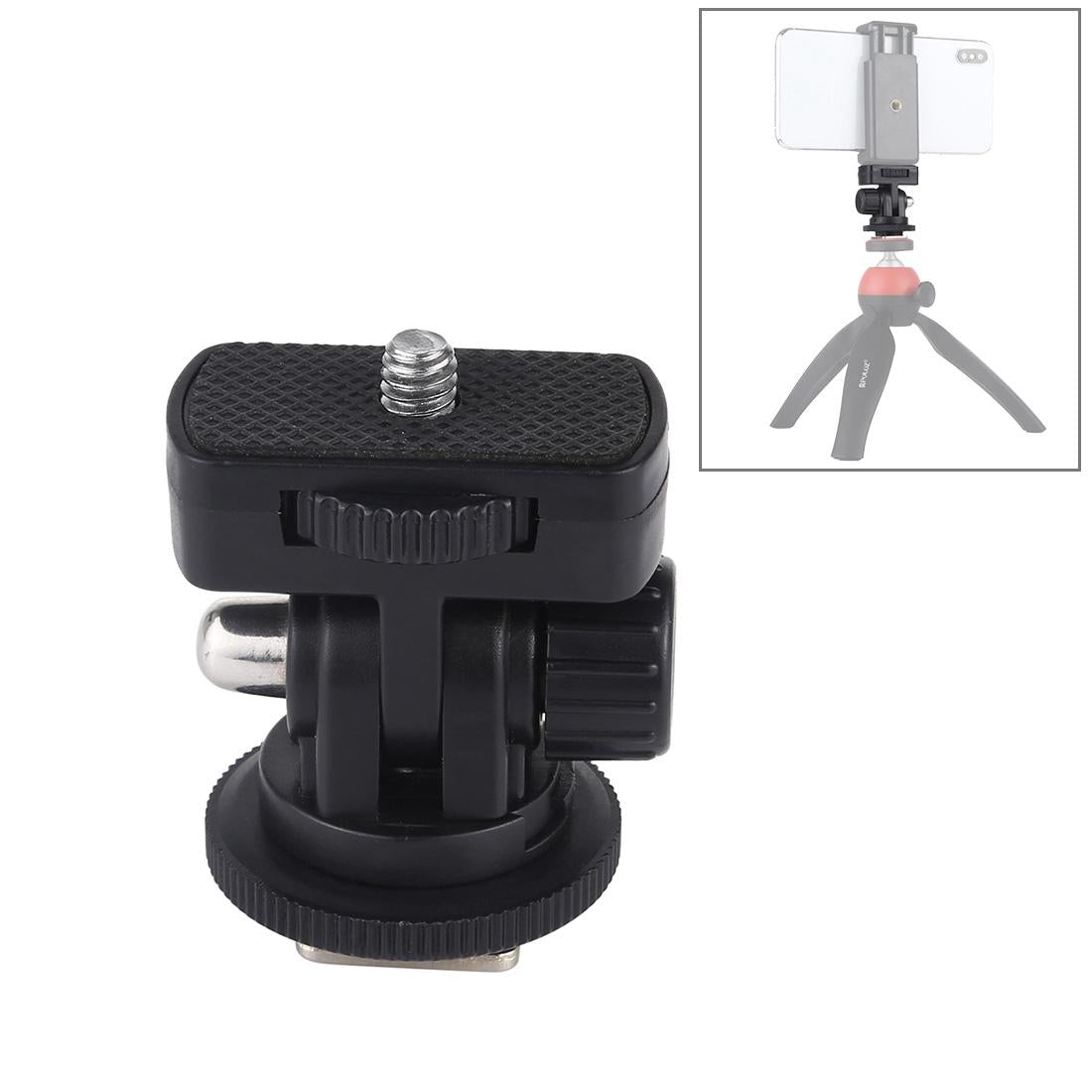 Cold Shoe Tripod With 1 / 4 Screw Thread-1915197537858490376