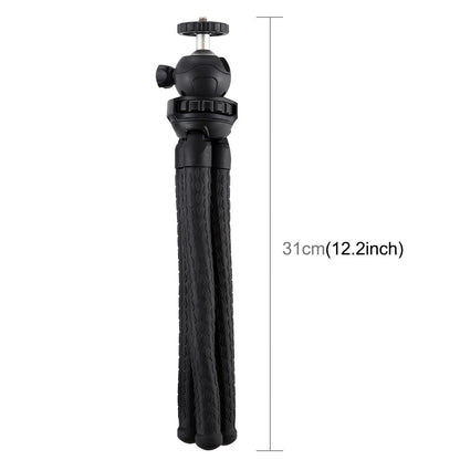 Flexible Mini Octopus Tripod With Ball Head For Slr Cameras Gopro And Cellphones - 30Cmx5Cm-1915197489636577283