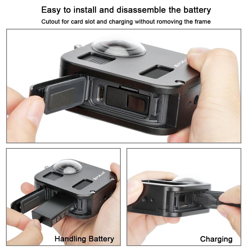 Aluminum Alloy Protective Cage For Gopro Max Housing-1915196503455043588