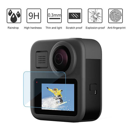2-Pack Tempered Glass Screen Protectors For Gopro Max Lcd Display-1915198035747540993