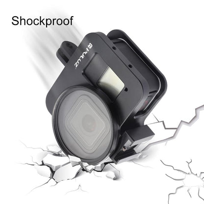 Aluminum Protective Cage With 52Mm Uv Lens For Gopro Hero8-1915196505392812036