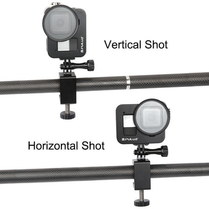 Aluminum Protective Cage With 52Mm Uv Lens For Gopro Hero8-1915196505392812037