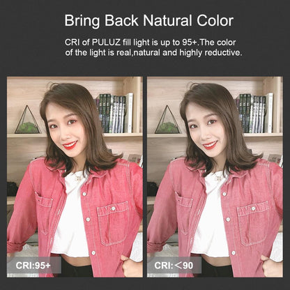 Adjustable Led Fill Light With Remote - Rgb Colour Handheld-1964932166626447366