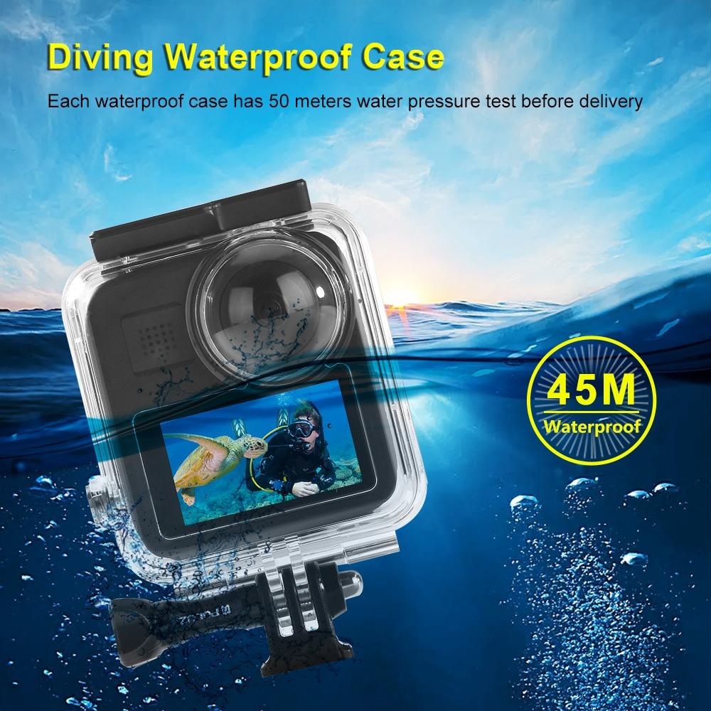 Waterproof Diving Case For Gopro Max - 45M Depth-1915197511488901124