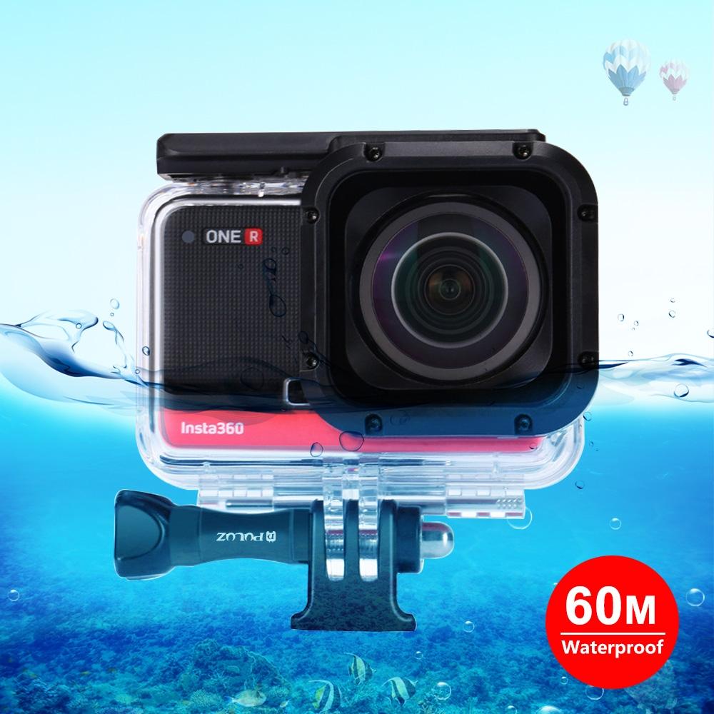 60M Waterproof Diving Case For Insta360 One R 1.0 Inch Edition-1922443400188137472