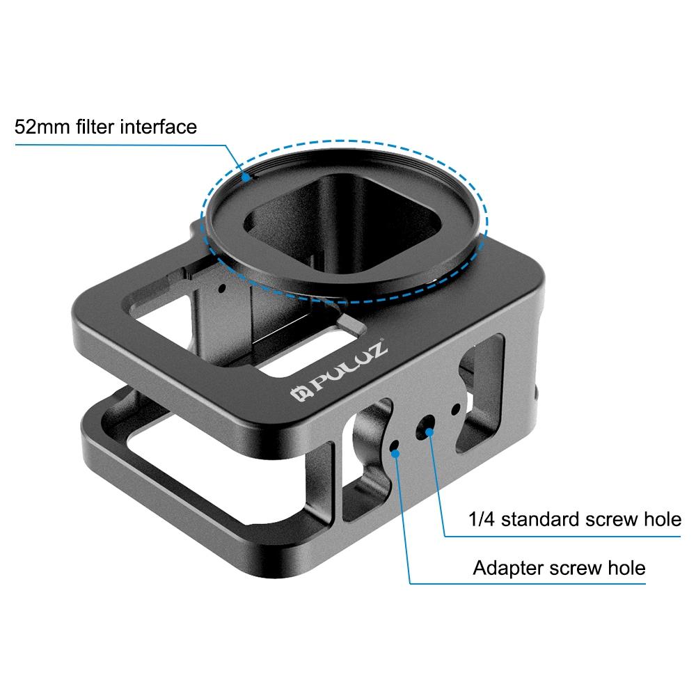Thicken Housing Shell With Insurance Frame And Uv Lens For Gopro Hero-1922443389954035715