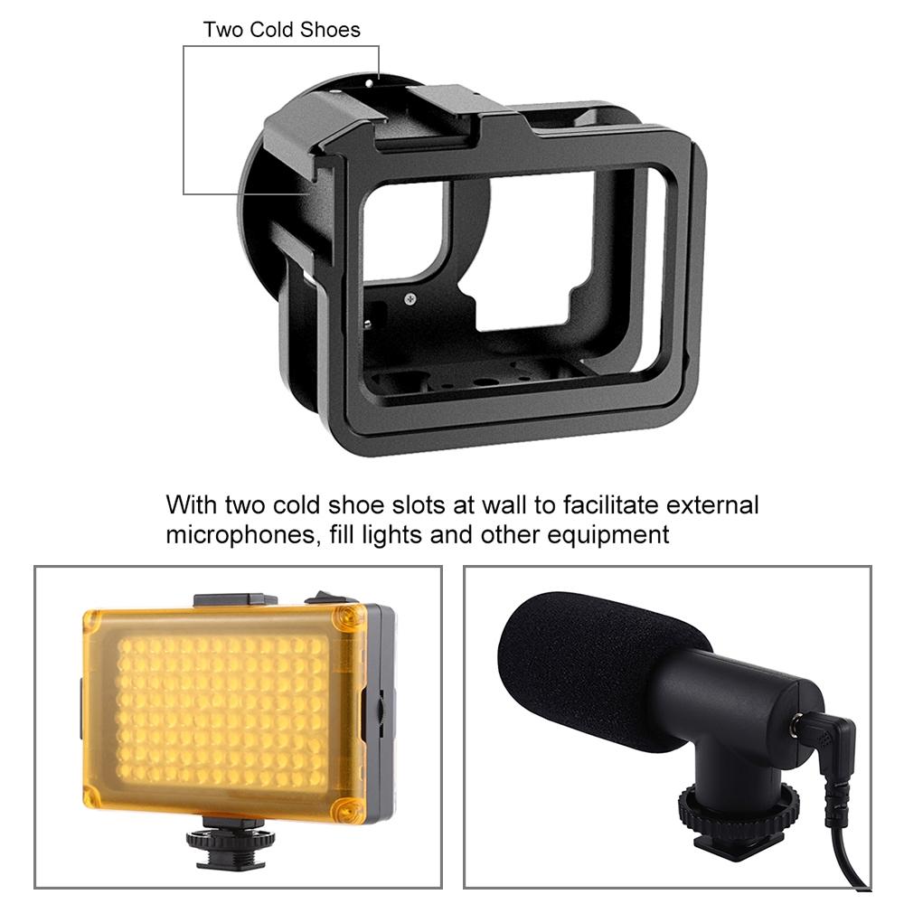 Thicken Housing Shell With Insurance Frame And Uv Lens For Gopro Hero-1922443389954035716