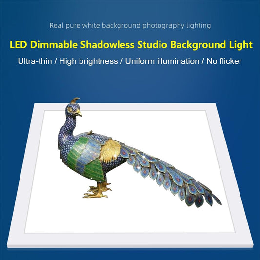 1000Lm Led Photography Light Panel With Switch - 38Cm Metal No Polar Dimming - 33.3Cm X 33.3Cm Effective Area-1964932223635427329