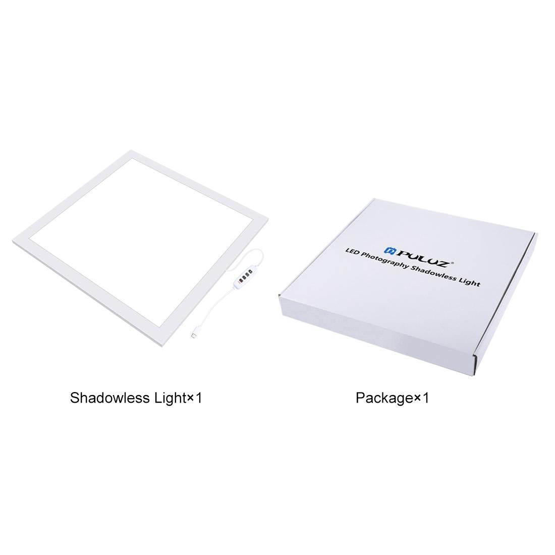 1000Lm Led Photography Light Panel With Switch - 38Cm Metal No Polar Dimming - 33.3Cm X 33.3Cm Effective Area-1964932223635427330