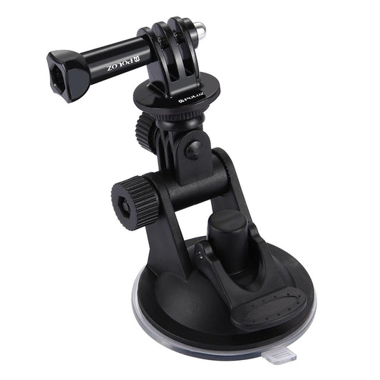 Universal Suction Cup Mount For Action Cameras With Tripod Adapter And Storage Bag-1915198049622298625